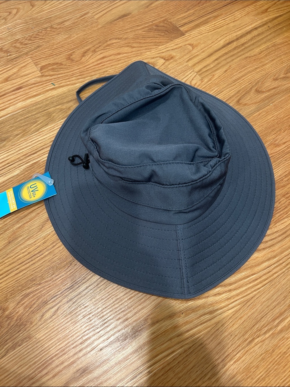 Einskey UV 50+ Sun PROTECTION Bucket Hat Dark Gray adjustable new men’s camping